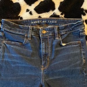 American eagle “next level stretch” skinny jeans